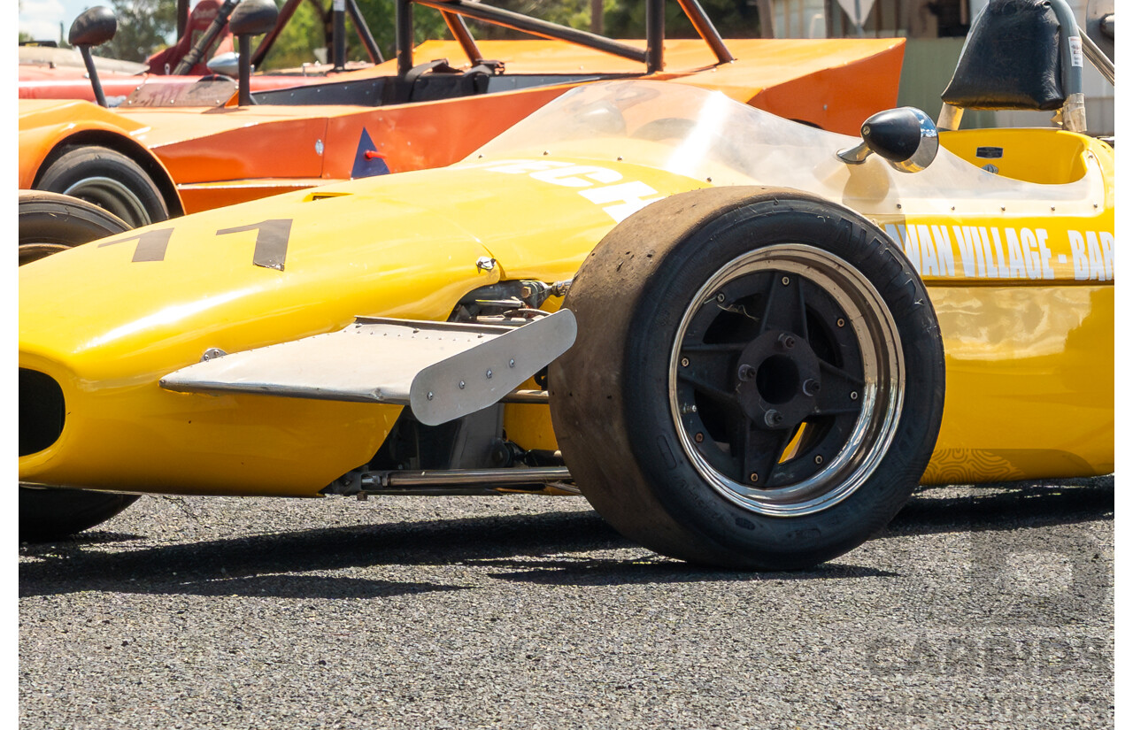 Circa 1969 Renmax F2/BN3 Race Car Yellow Alfa Romeo 1.6L - CAMS Logbooked