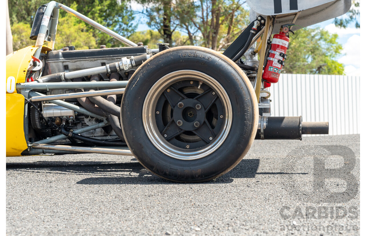 Circa 1969 Renmax F2/BN3 Race Car Yellow Alfa Romeo 1.6L - CAMS Logbooked