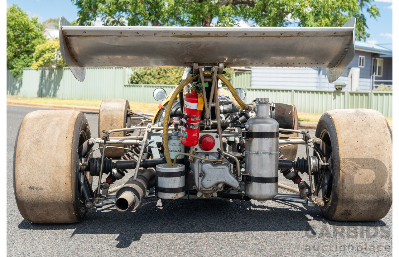Circa 1969 Renmax F2/BN3 Race Car Yellow Alfa Romeo 1.6L - CAMS Logbooked