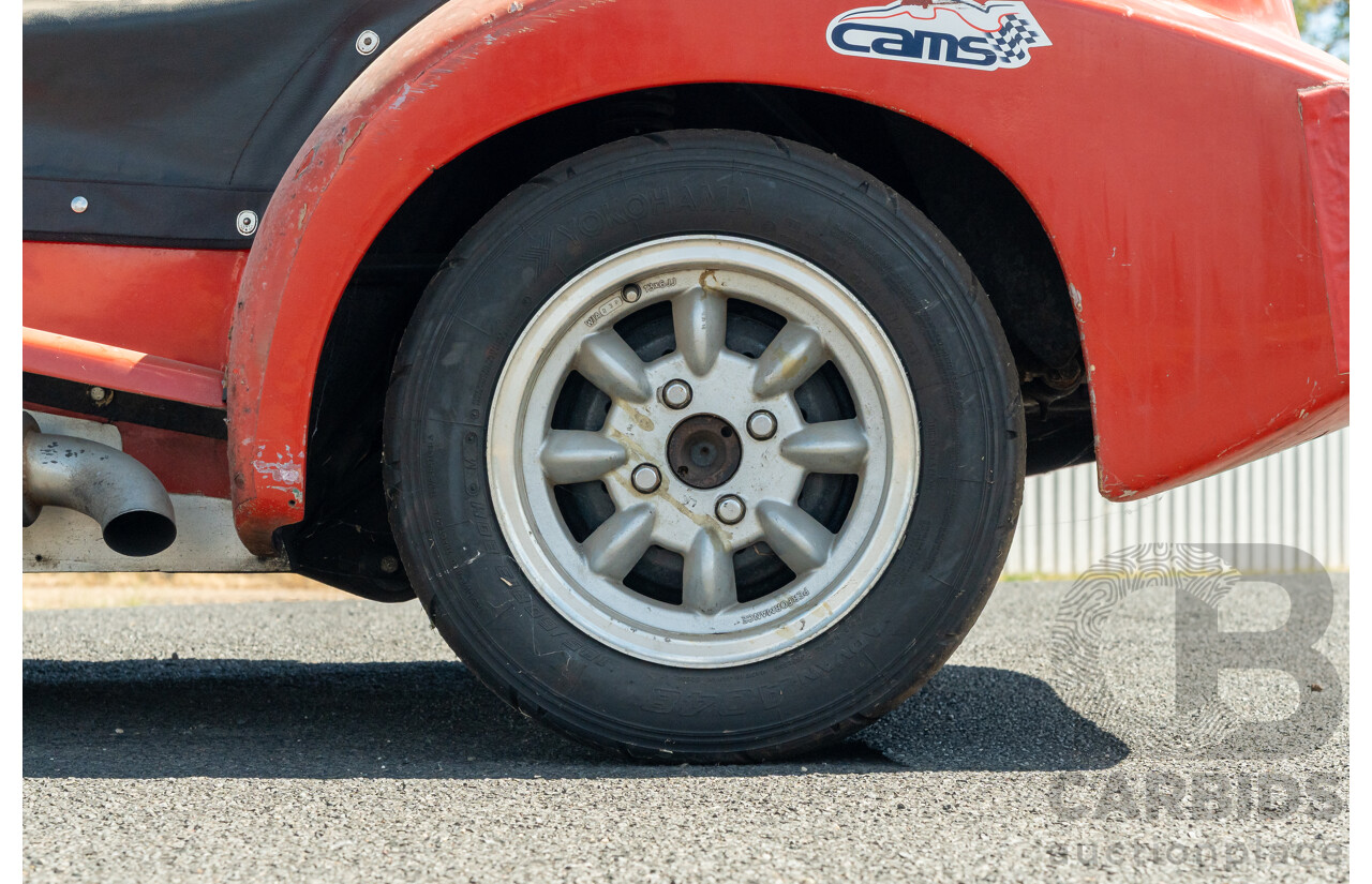 01/1978 Lotus Seven Mk4 (Steel Brothers New Zealand) 2d Roadster Red 1.6L - CAMS Logbooked