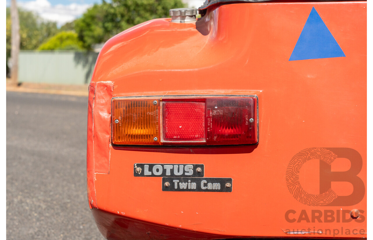 01/1978 Lotus Seven Mk4 (Steel Brothers New Zealand) 2d Roadster Red 1.6L - CAMS Logbooked