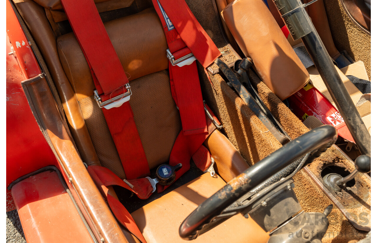 01/1978 Lotus Seven Mk4 (Steel Brothers New Zealand) 2d Roadster Red 1.6L - CAMS Logbooked