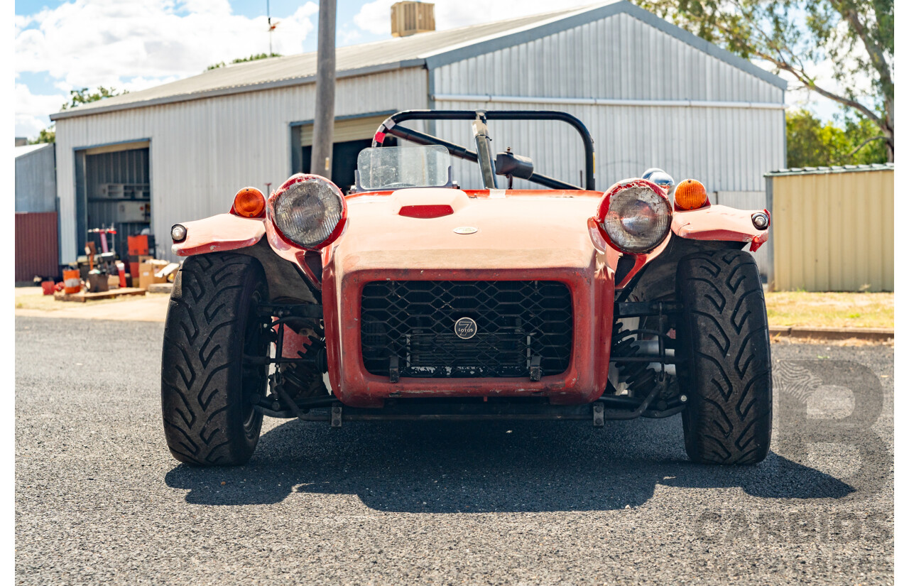 01/1978 Lotus Seven Mk4 (Steel Brothers New Zealand) 2d Roadster Red 1.6L - CAMS Logbooked