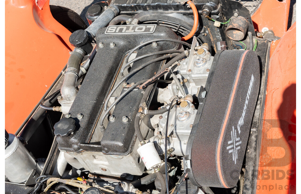 01/1978 Lotus Seven Mk4 (Steel Brothers New Zealand) 2d Roadster Red 1.6L - CAMS Logbooked