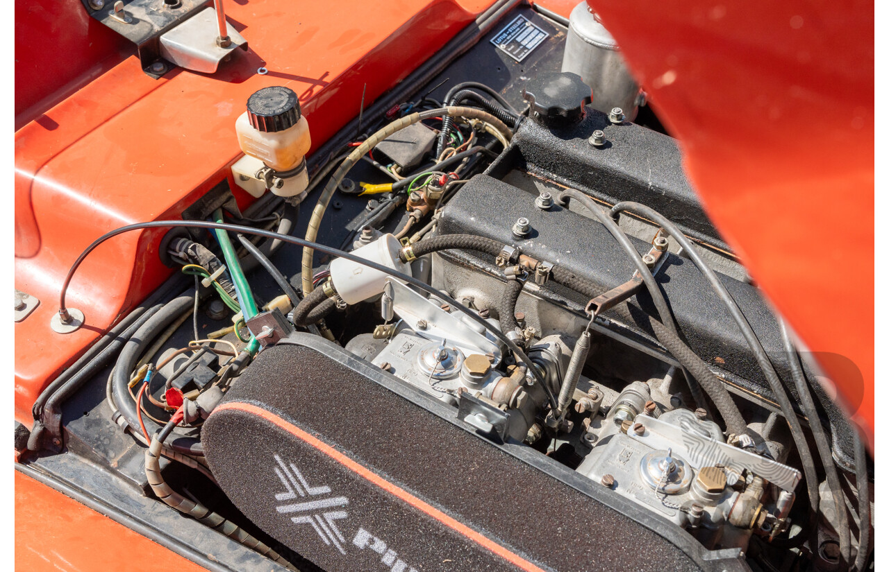 01/1978 Lotus Seven Mk4 (Steel Brothers New Zealand) 2d Roadster Red 1.6L - CAMS Logbooked