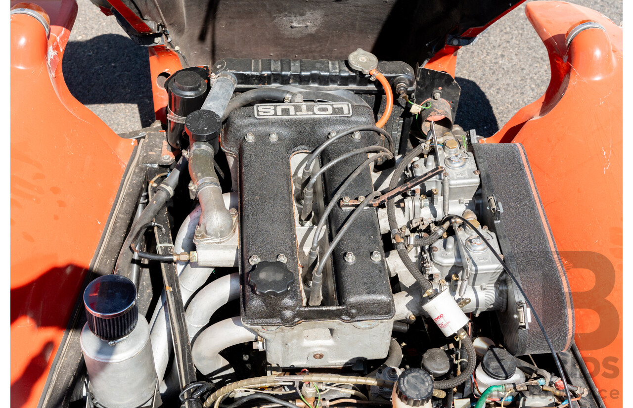 01/1978 Lotus Seven Mk4 (Steel Brothers New Zealand) 2d Roadster Red 1.6L - CAMS Logbooked