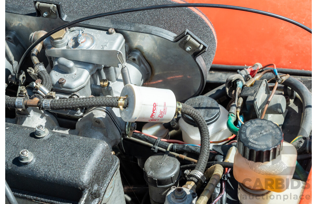 01/1978 Lotus Seven Mk4 (Steel Brothers New Zealand) 2d Roadster Red 1.6L - CAMS Logbooked