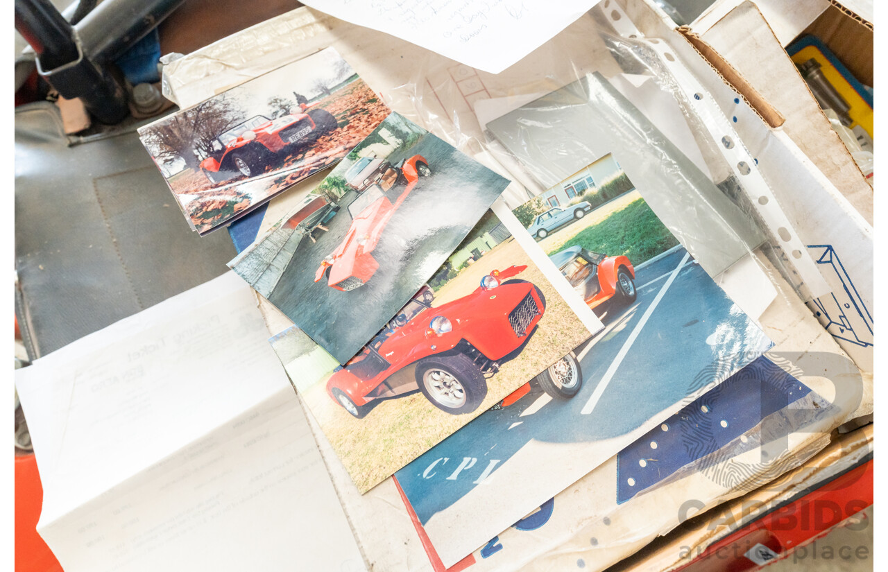 01/1978 Lotus Seven Mk4 (Steel Brothers New Zealand) 2d Roadster Red 1.6L - CAMS Logbooked