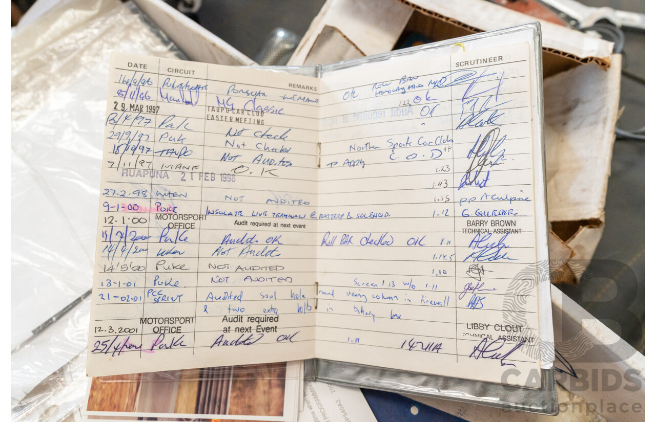 01/1978 Lotus Seven Mk4 (Steel Brothers New Zealand) 2d Roadster Red 1.6L - CAMS Logbooked