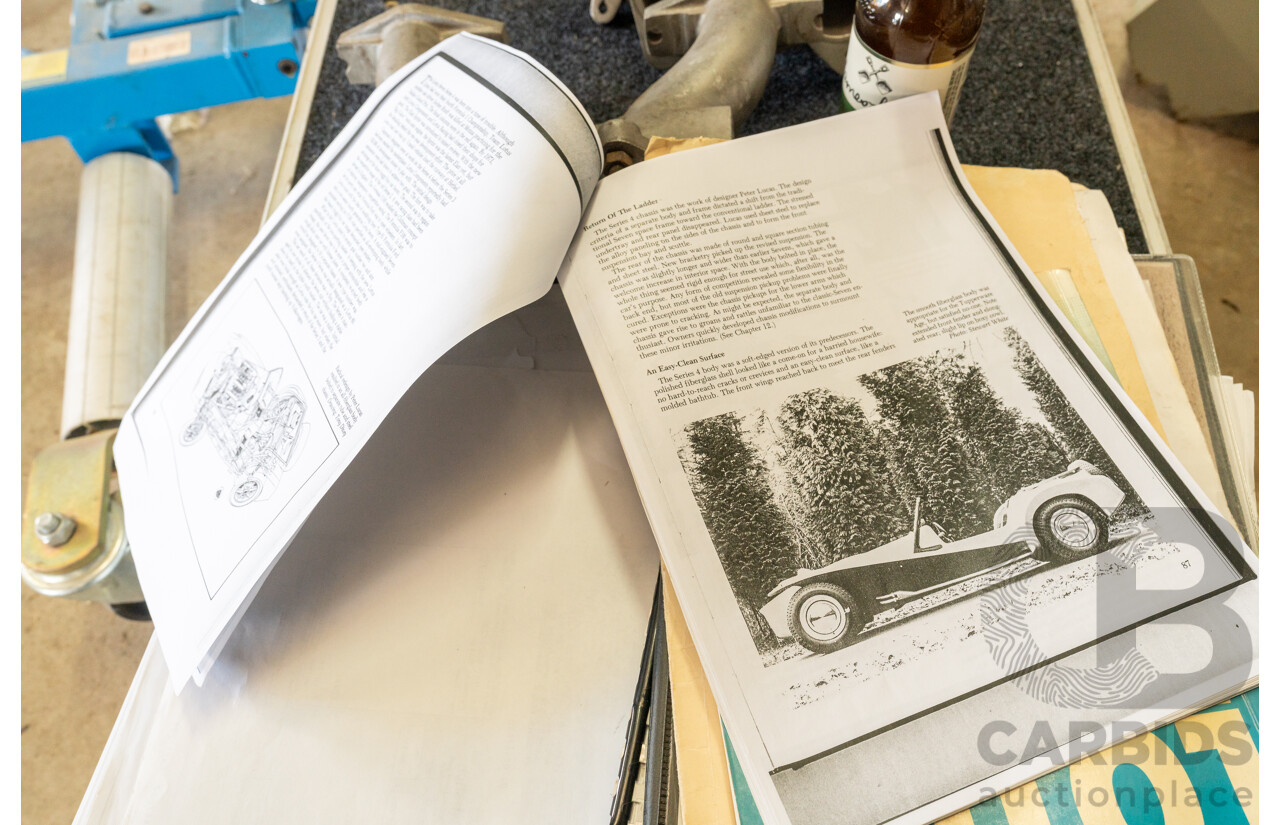 01/1978 Lotus Seven Mk4 (Steel Brothers New Zealand) 2d Roadster Red 1.6L - CAMS Logbooked