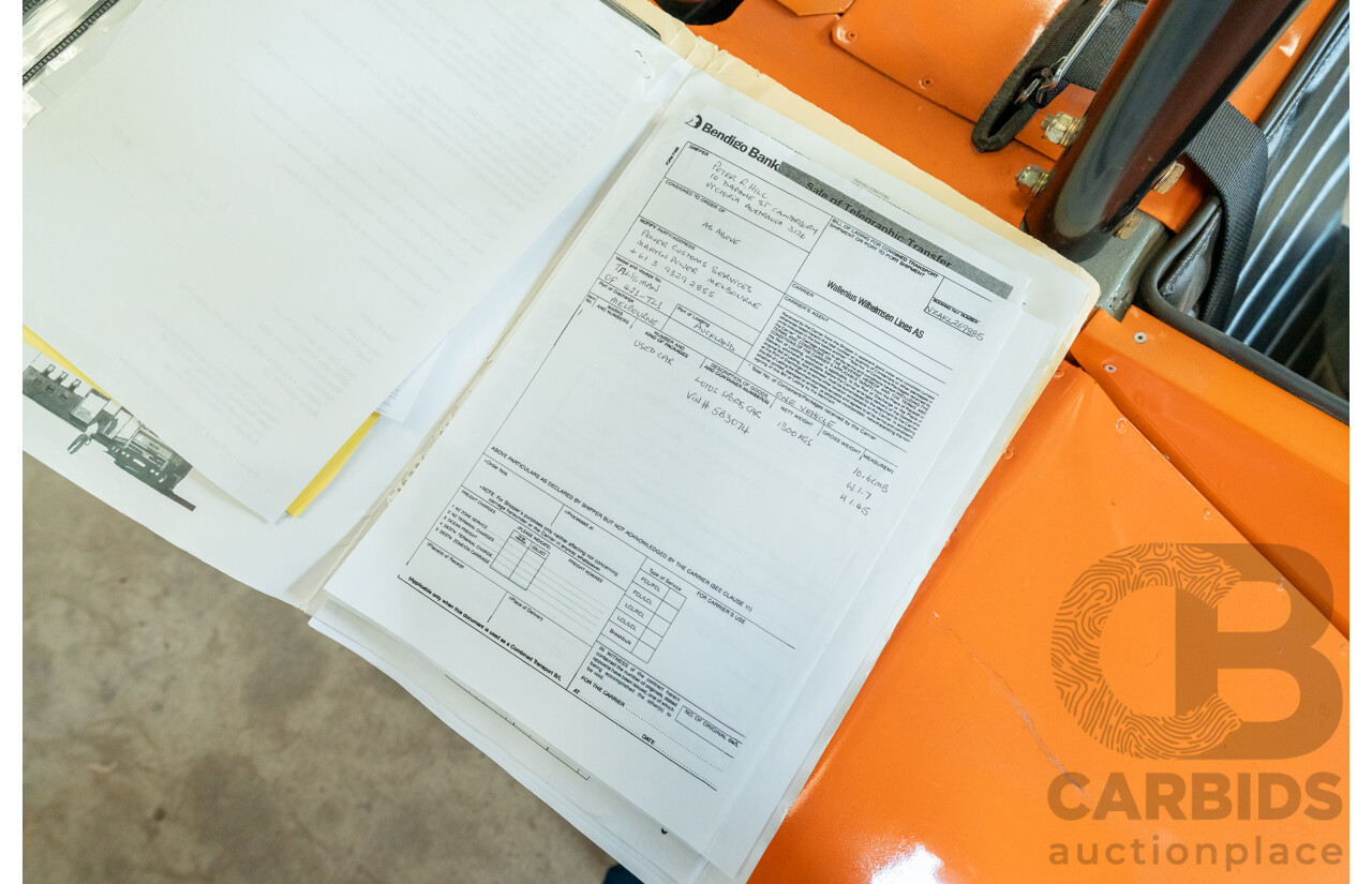 01/1978 Lotus Seven Mk4 (Steel Brothers New Zealand) 2d Roadster Red 1.6L - CAMS Logbooked