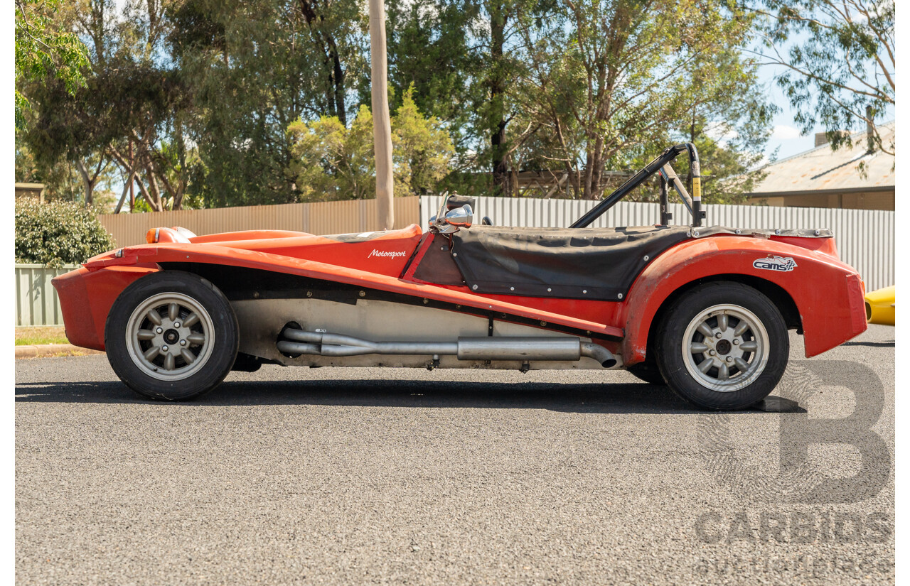 01/1978 Lotus Seven Mk4 (Steel Brothers New Zealand) 2d Roadster Red 1.6L - CAMS Logbooked