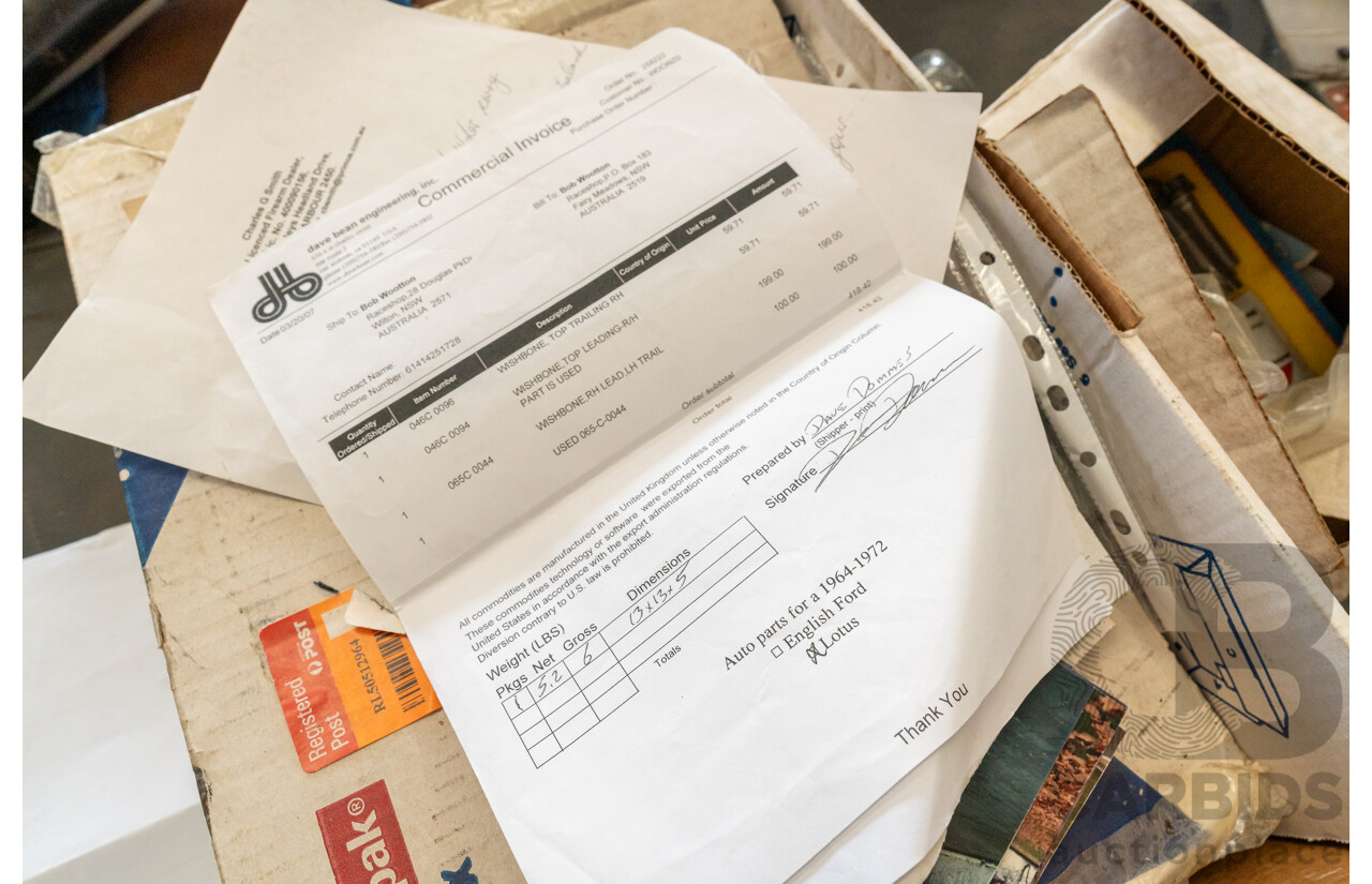 01/1978 Lotus Seven Mk4 (Steel Brothers New Zealand) 2d Roadster Red 1.6L - CAMS Logbooked