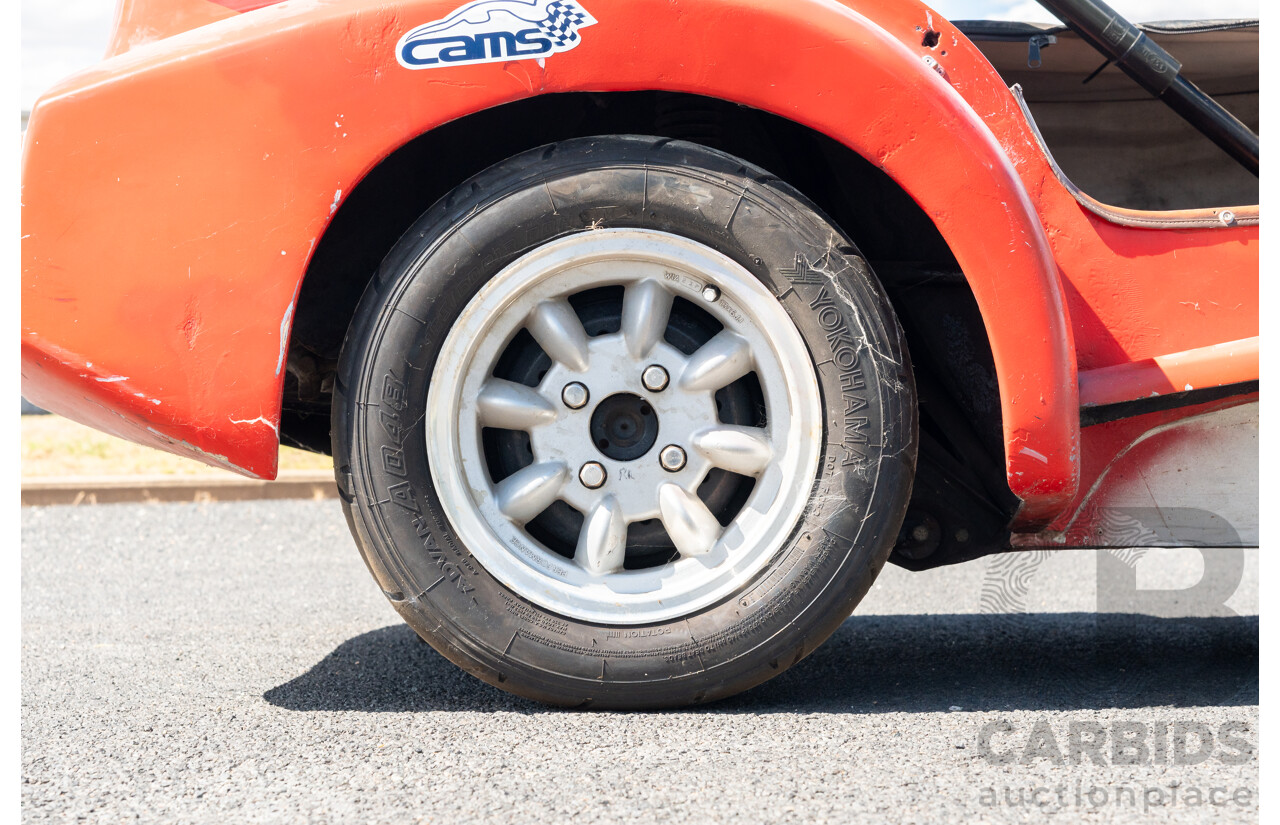 01/1978 Lotus Seven Mk4 (Steel Brothers New Zealand) 2d Roadster Red 1.6L - CAMS Logbooked