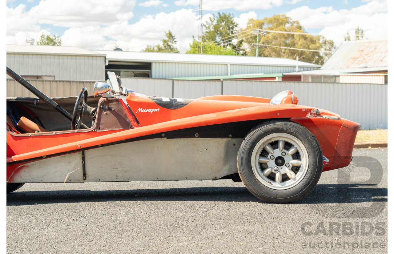 01/1978 Lotus Seven Mk4 (Steel Brothers New Zealand) 2d Roadster Red 1.6L - CAMS Logbooked