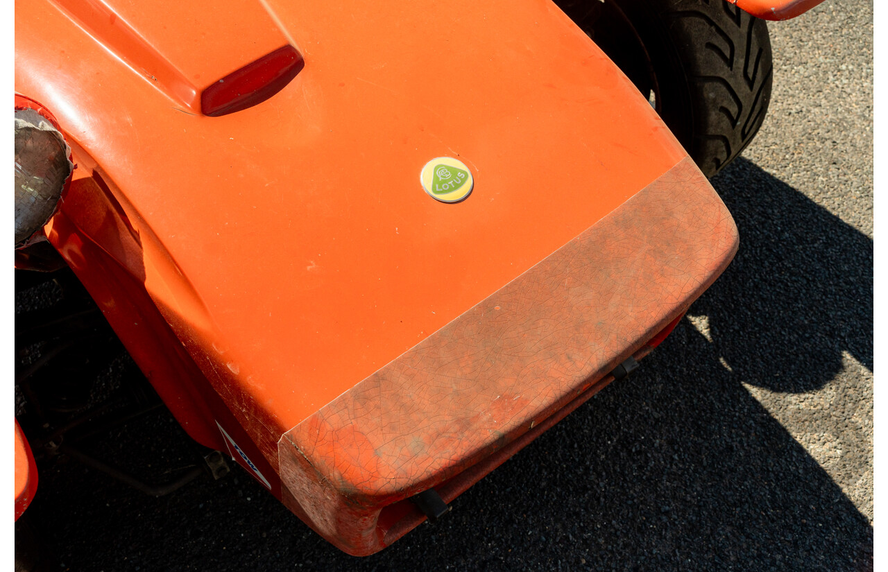 01/1978 Lotus Seven Mk4 (Steel Brothers New Zealand) 2d Roadster Red 1.6L - CAMS Logbooked