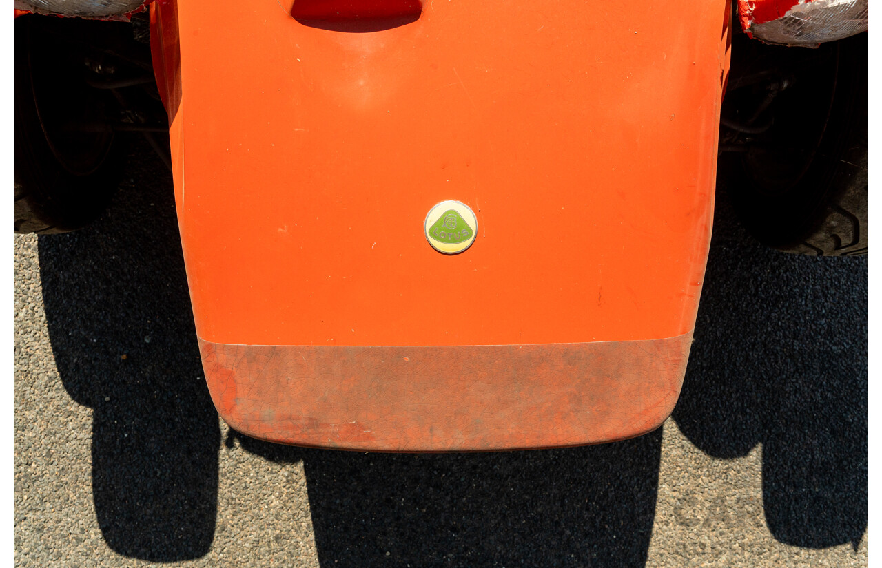 01/1978 Lotus Seven Mk4 (Steel Brothers New Zealand) 2d Roadster Red 1.6L - CAMS Logbooked