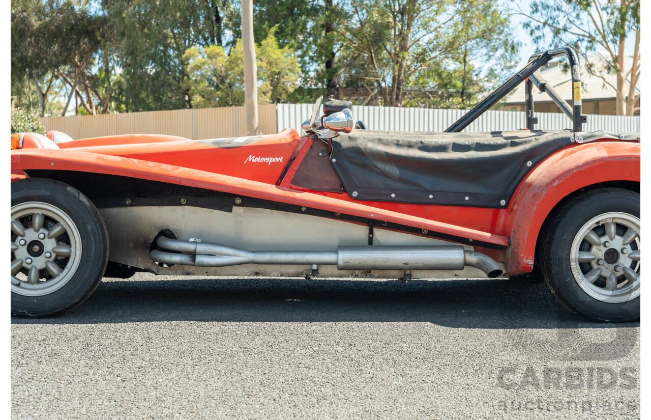 01/1978 Lotus Seven Mk4 (Steel Brothers New Zealand) 2d Roadster Red 1.6L - CAMS Logbooked