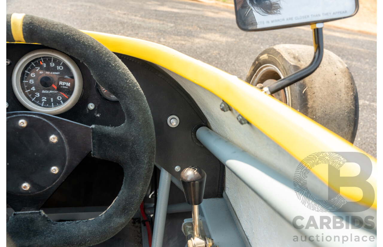 Circa 1984 Wren F2-1 Racing Car Yellow 1.6L - CAMS Logbooked