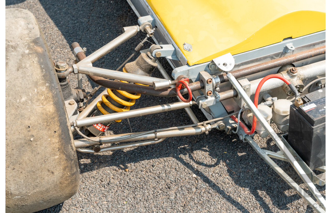 Circa 1984 Wren F2-1 Racing Car Yellow 1.6L - CAMS Logbooked