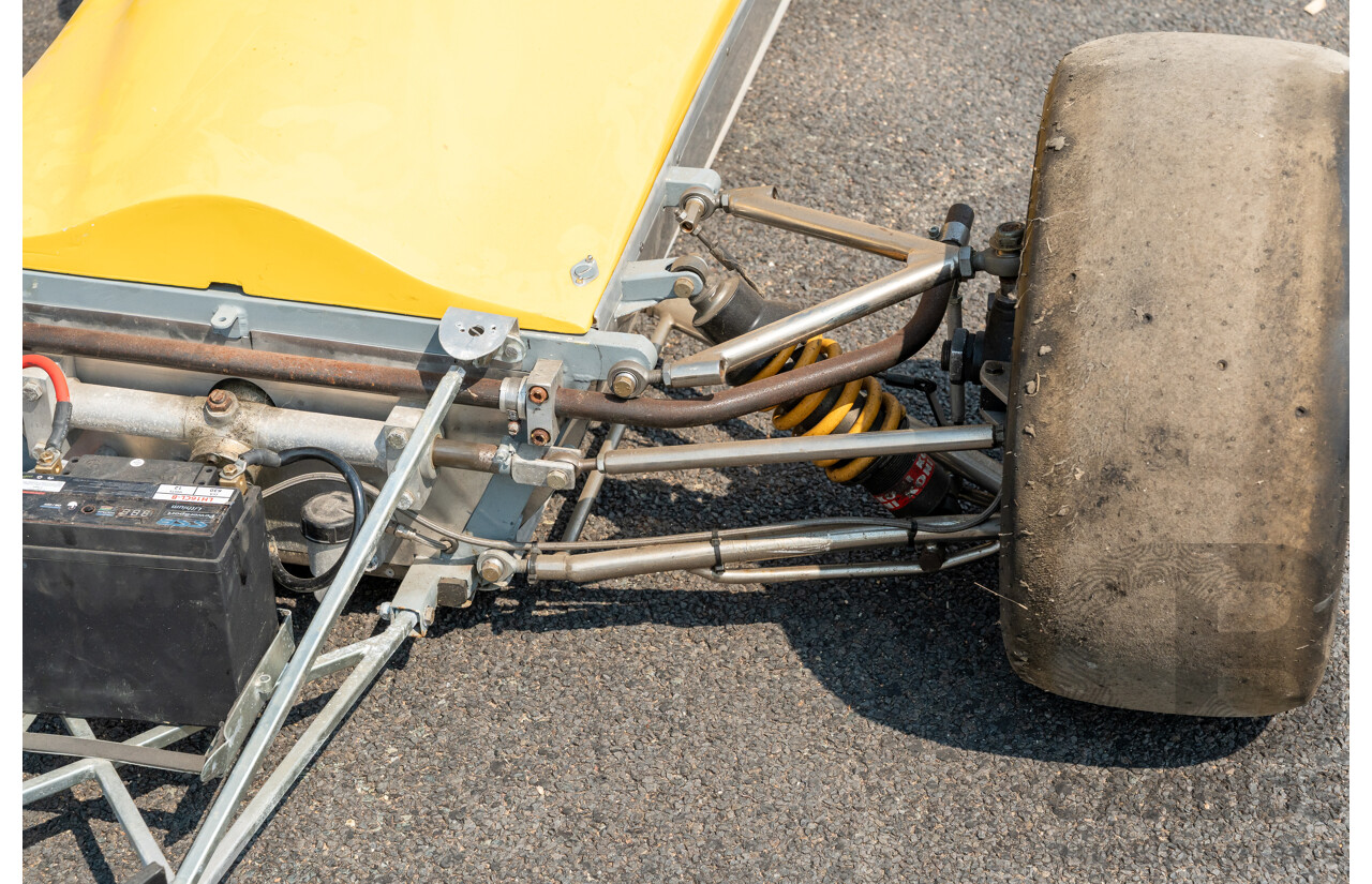 Circa 1984 Wren F2-1 Racing Car Yellow 1.6L - CAMS Logbooked