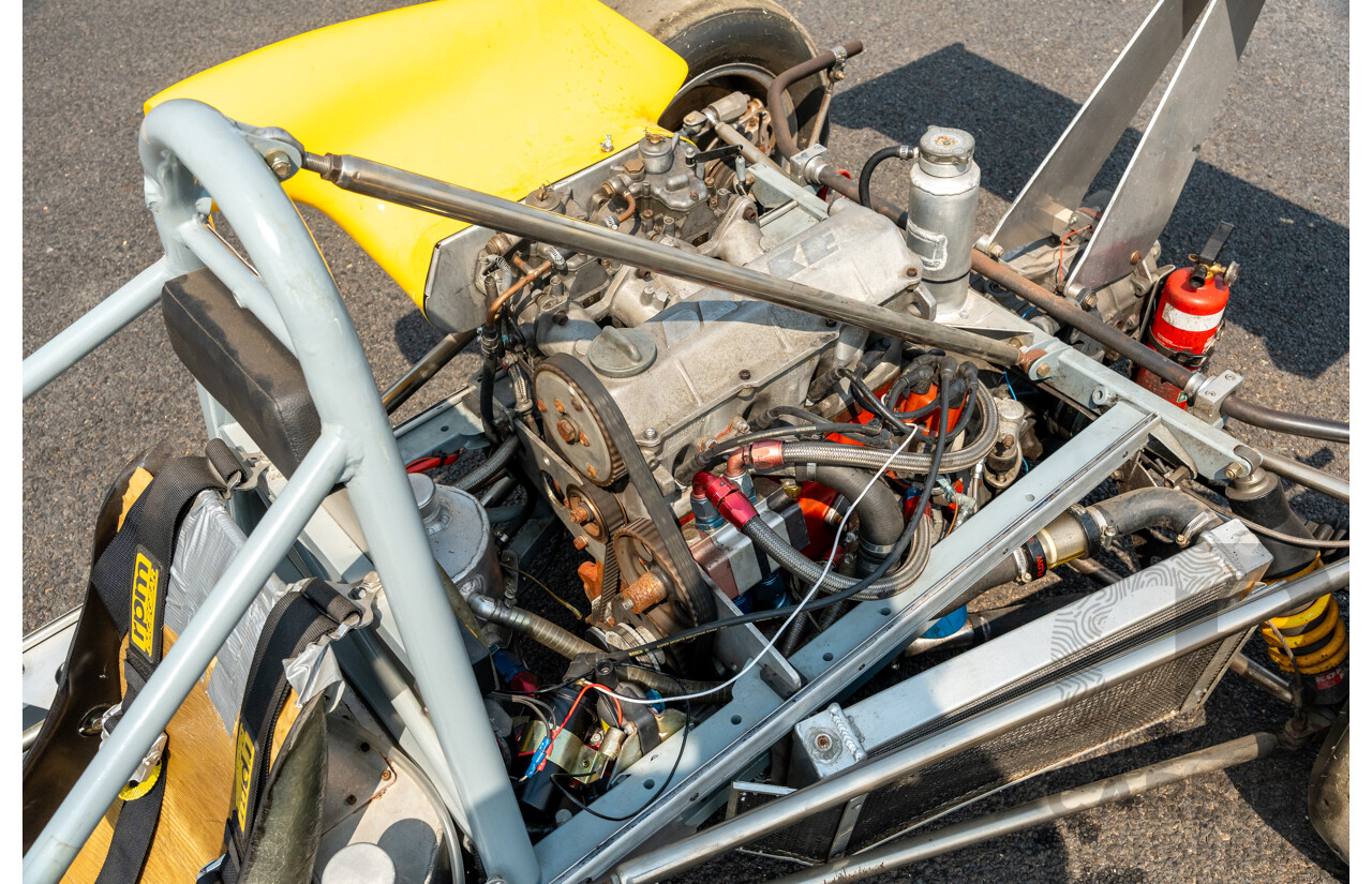 Circa 1984 Wren F2-1 Racing Car Yellow 1.6L - CAMS Logbooked