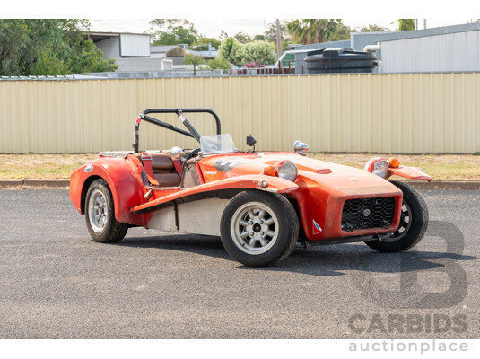 01/1978 Lotus Seven Mk4 (Steel Brothers New Zealand) 2d Roadster Red 1.6L - CAMS Logbooked