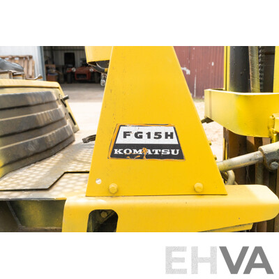 Komatsu FG15H-1 Petrol Forklift