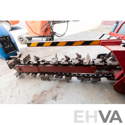 Four Stroke 15 Hp Hand Controlled Trencher