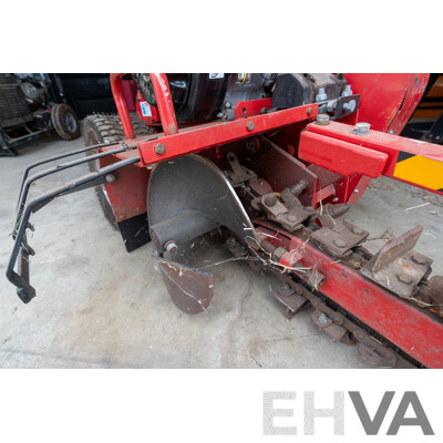 Four Stroke 15 Hp Hand Controlled Trencher