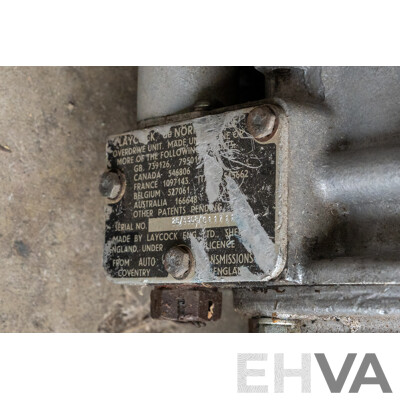 M.G MGB Four Speed Manual Gearbox with Electric Overdrive