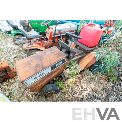 Vintage VICTA 8-34 Ride on Lawn Mower