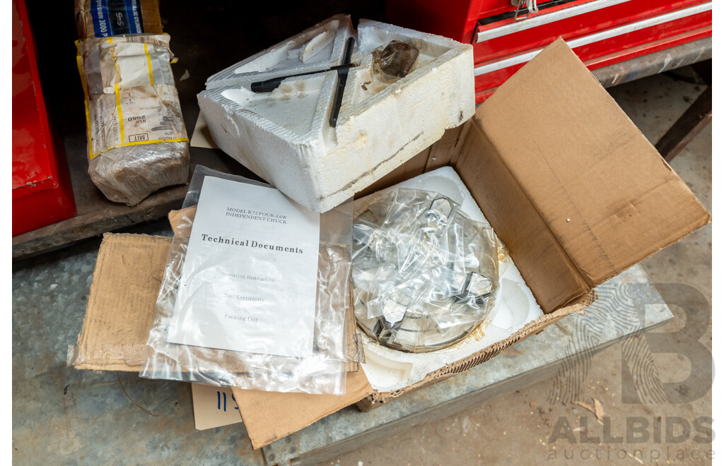 Model K72 Four Jaw Independent Chuck