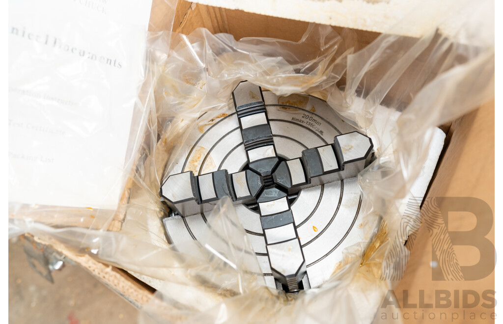 Model K72 Four Jaw Independent Chuck