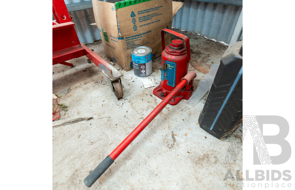 Vintage 20 Tonne Bottle Jack
