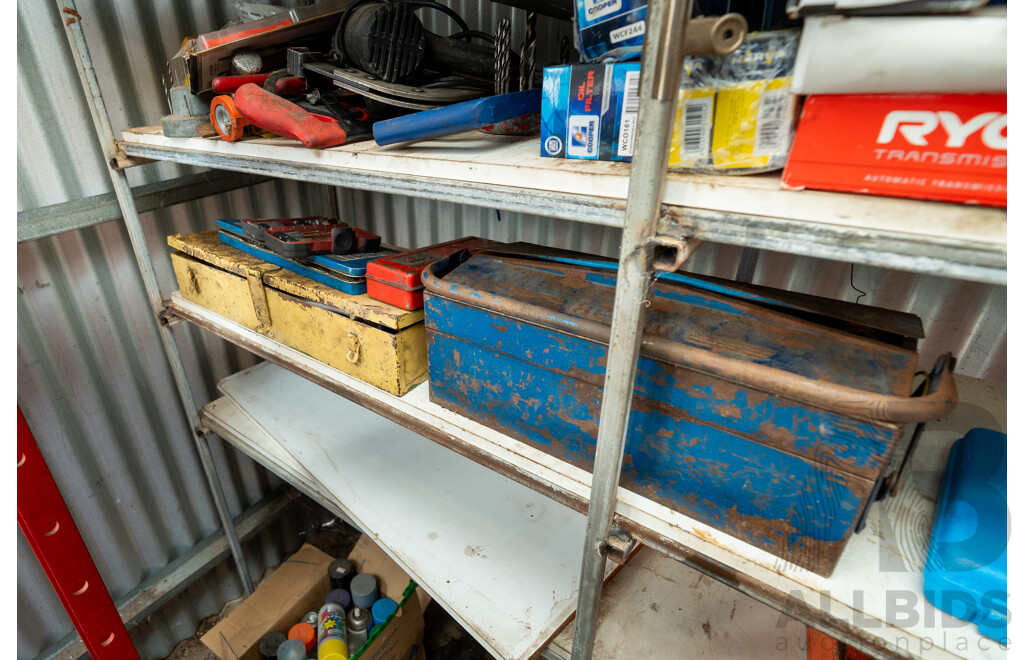 Assorted Tool Chests with Contents
