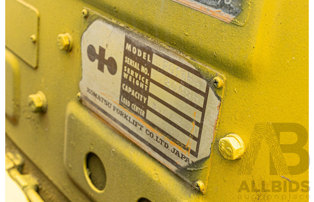 Komatsu FG15H-1 Petrol Forklift