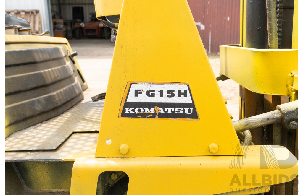 Komatsu FG15H-1 Petrol Forklift