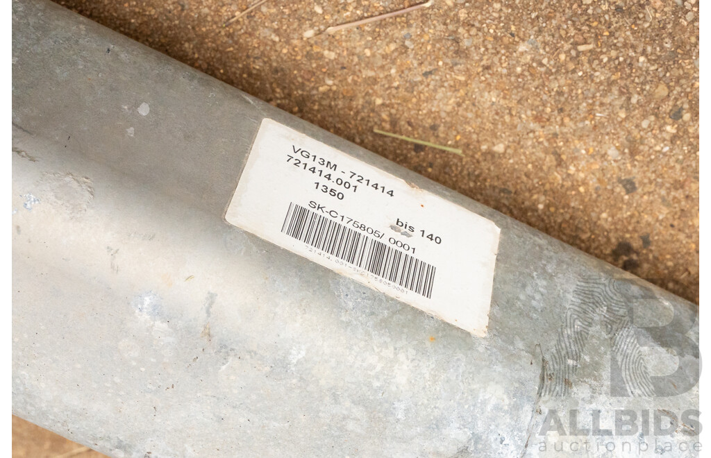 Pair of Flatbed Axles