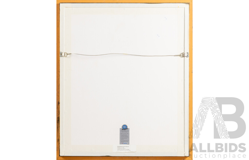 Bob Brabin, (20th Century, Australian), Portrait of an Unknown Lady, Original on Canvas, 68 x 58 cm (frame)