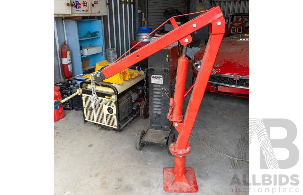 Vehicle Mount Hydraulic Engine Hoist