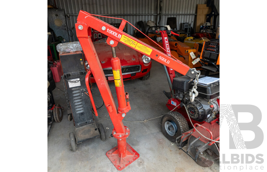 Vehicle Mount Hydraulic Engine Hoist