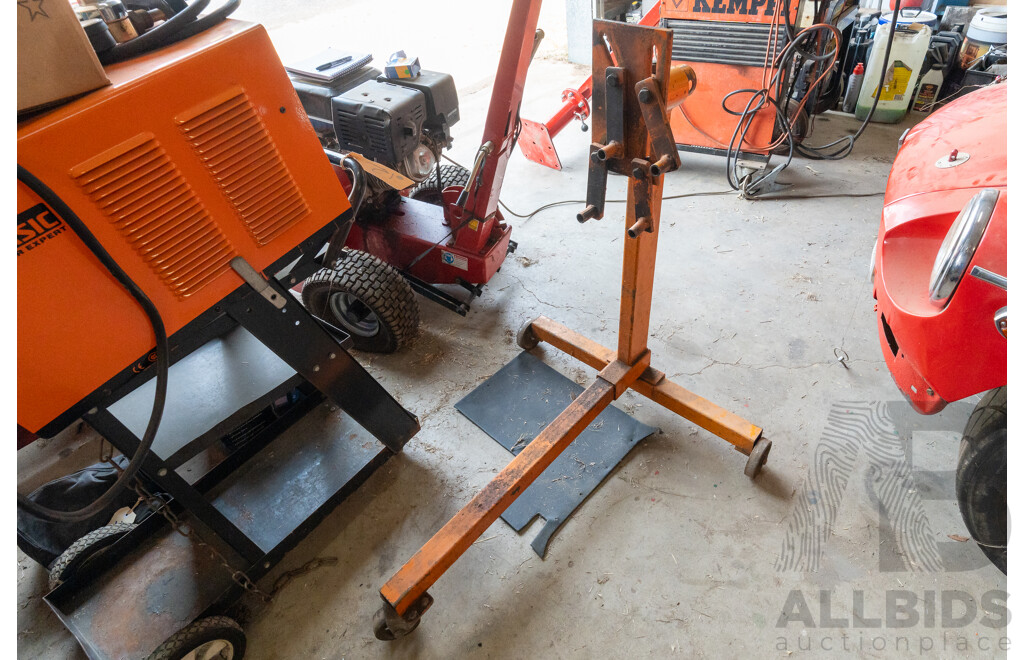 Portable 450 Kg Capacity Engine Stand