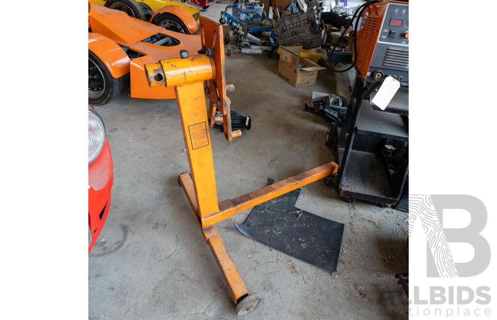 Portable 450 Kg Capacity Engine Stand