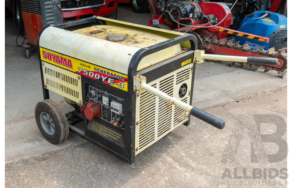 Suama 750YE-3 Petrol Powered Generator