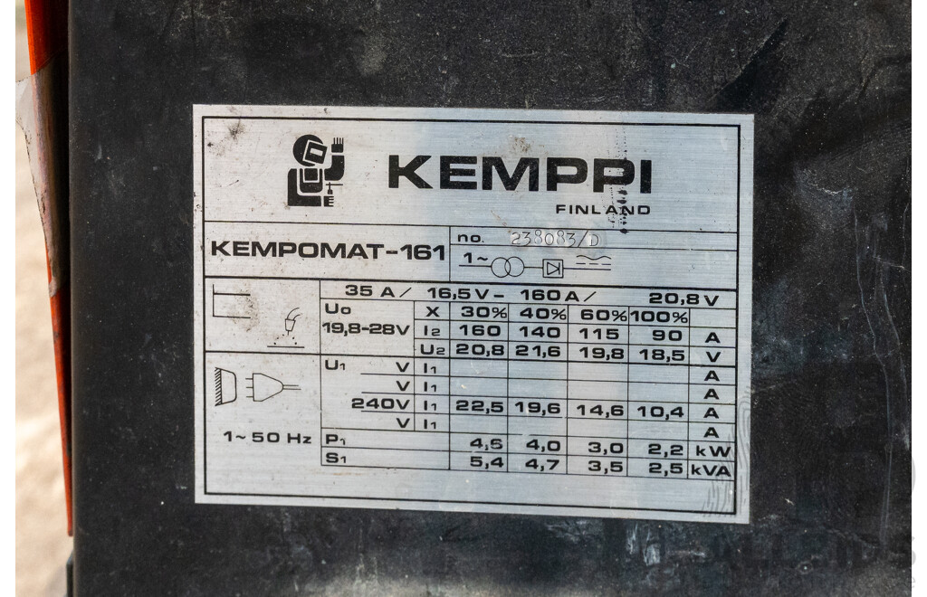 Kemppi Kempomat 161 Unimig Welder