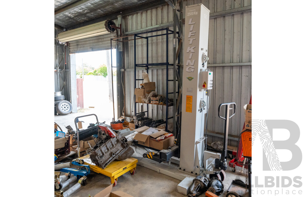 2022 Hero Hoists Pty Ltd 2500 Kg Lift King Portable Motor Vehicle Hoist