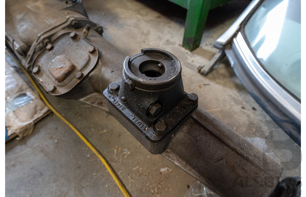 1.8 Litre Inline Four Engine Block and Four Speed Manual Gearbox