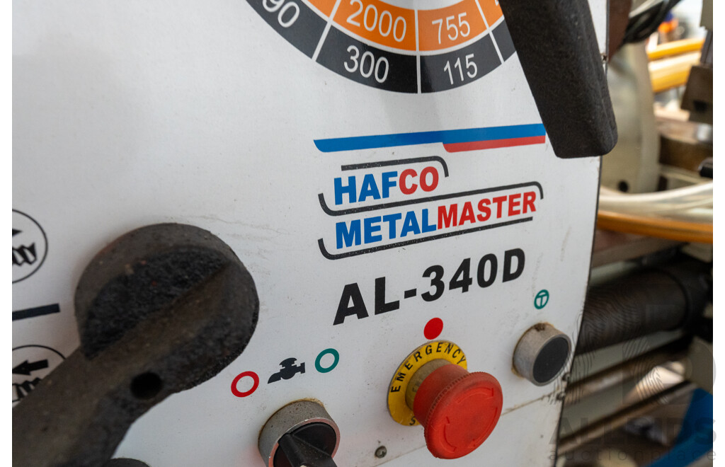 Hafco Metal Master AL-340 Metal Turning Lathe