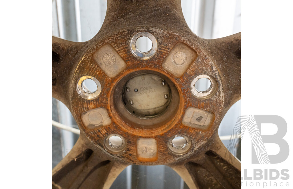 Set of Four 17 Inch Mazda Wheels 55114.3